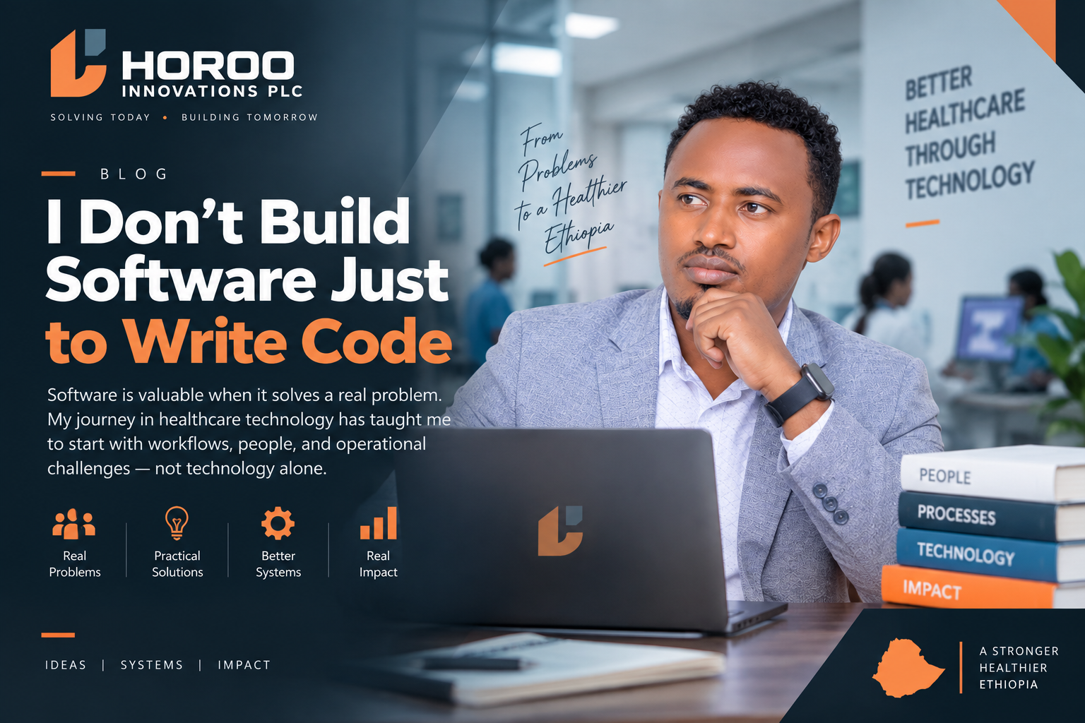 I Don't Build Software Just to Write Code
